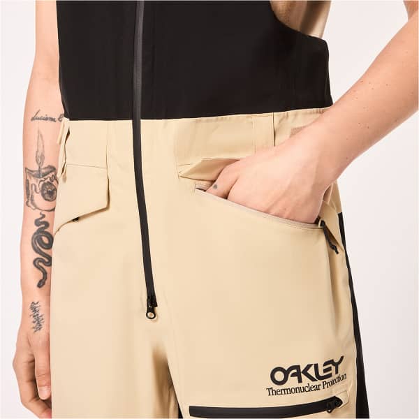 Pantalon snowboard OAKLEY TNP SHELL BIB HUMUS