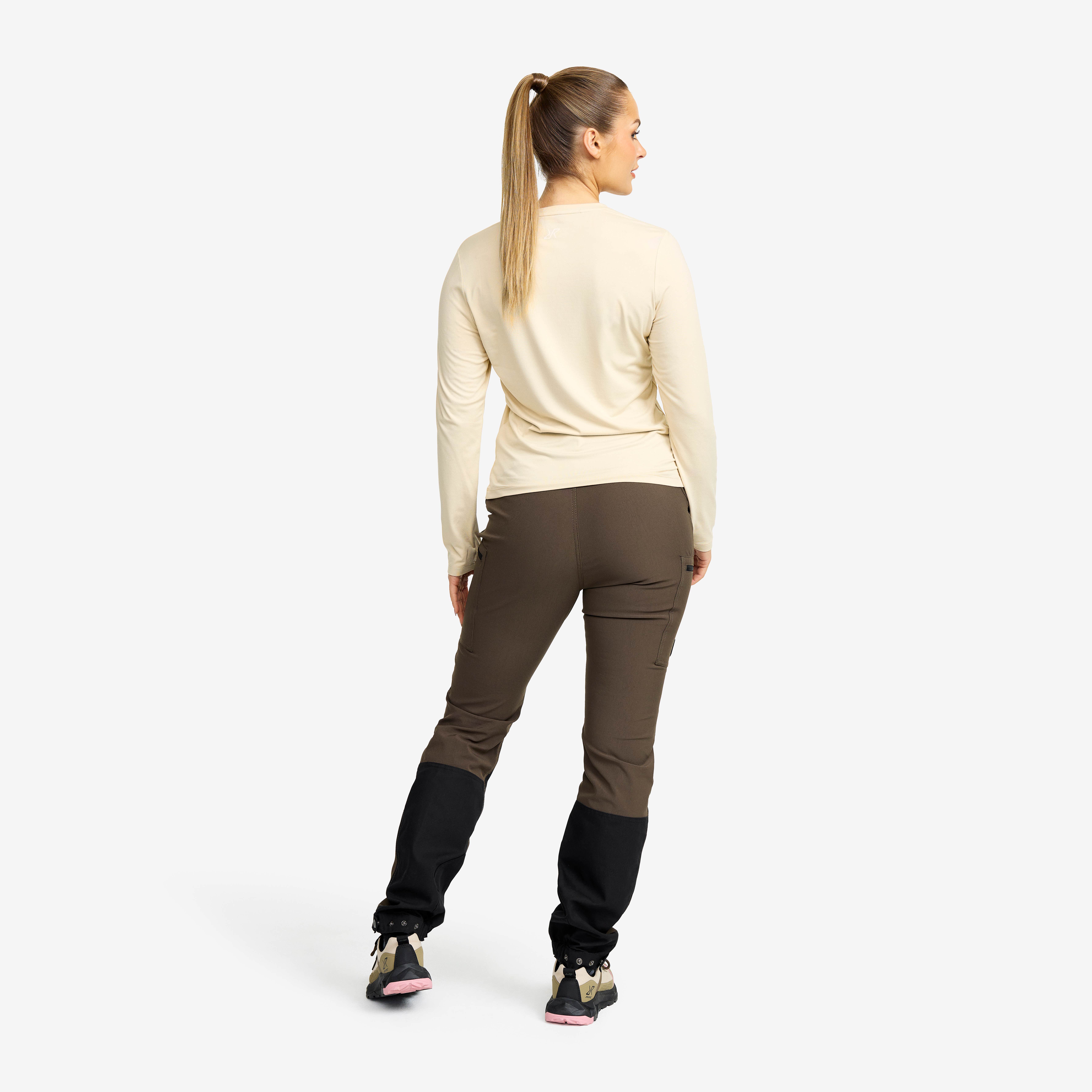 Mission Long-sleeved T-shirt Dame Oatmeal
