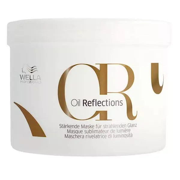 Máscara Facial Iluminadora Wella Professionals Oil Reflections 500ml