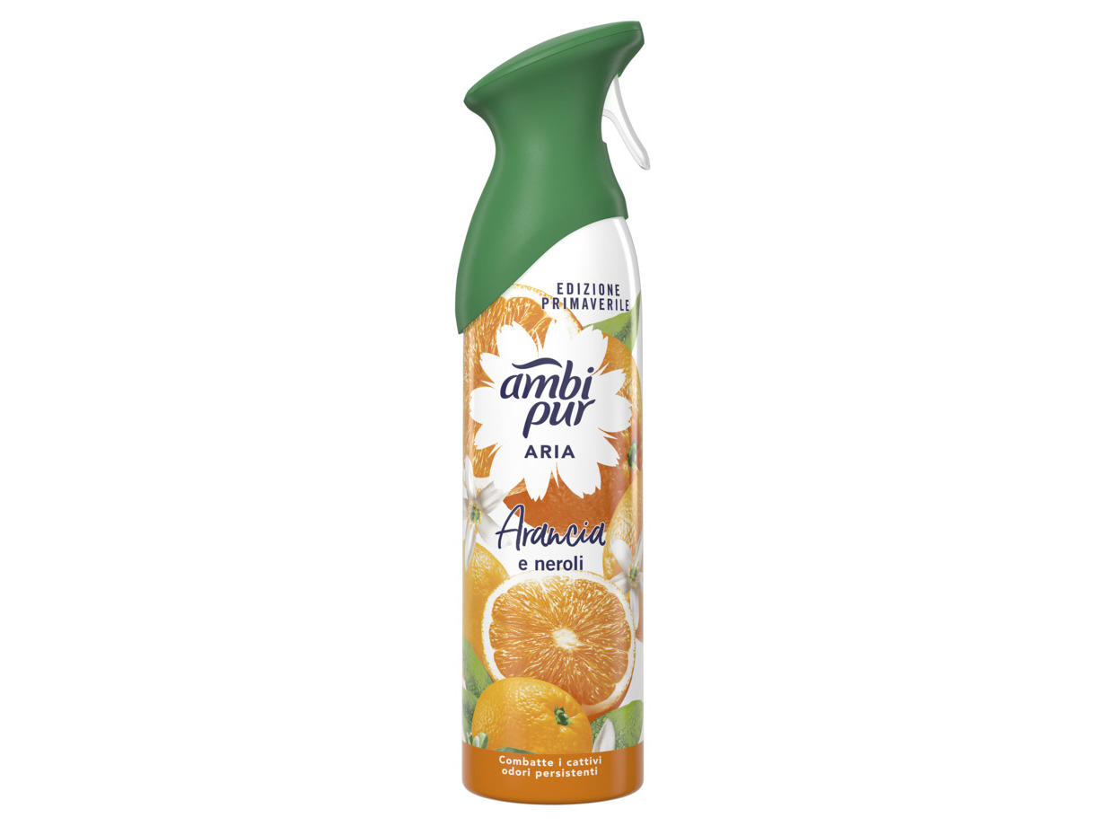 AMBIENTADOR AMBIPUR AEROSSOL LARANJA CANELA 185ML