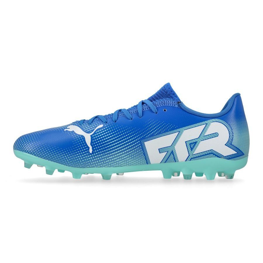 PUMA Future 7 Play MG Formula - Bleu/Menthe/Blanc