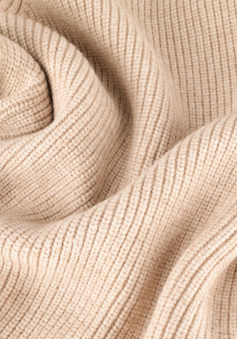 SECOND FEMALE zand second female trui katara knit collar