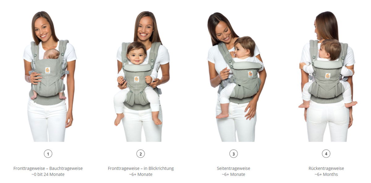 ergobabyergobaby   Carrier Omni 360 heritage blue