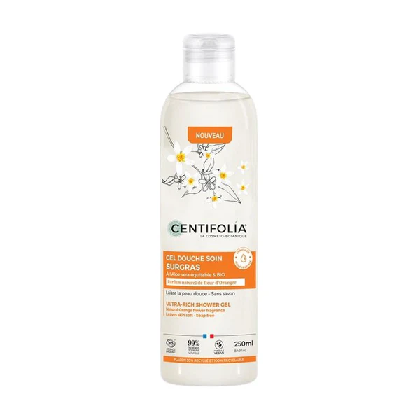 Centifolia Gel Douche Soin Surgras - Fleur d'Oranger 250ml