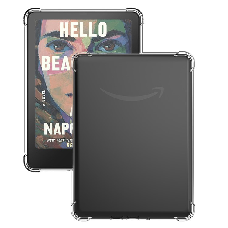 Amazon Kindle Colorsoft (1. Gen) 2024 / Paperwhite (12. Gen) 2024 Gummi Case Hülle Air Cushion Fallschutz - Transparent
