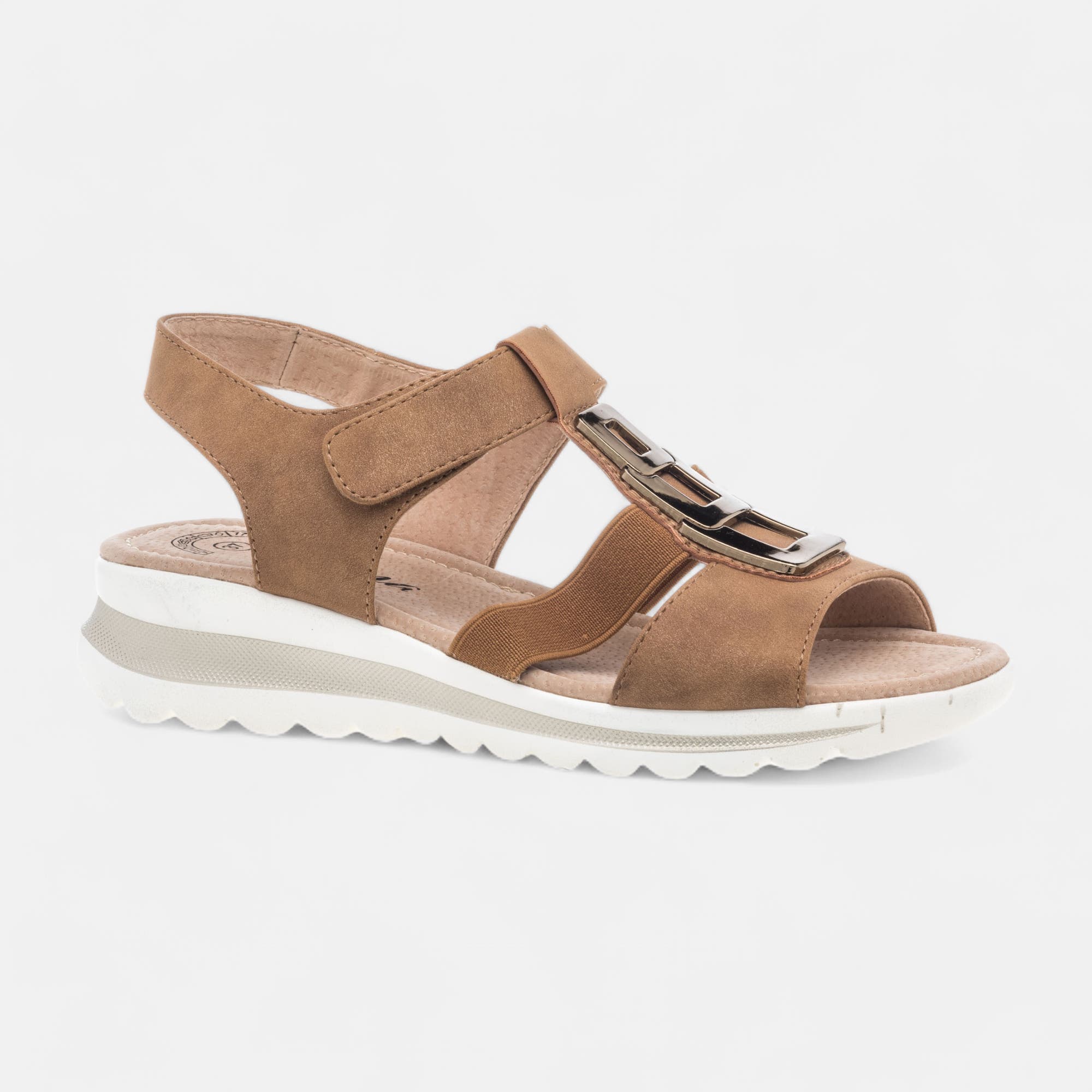 Sandales Femme camel
