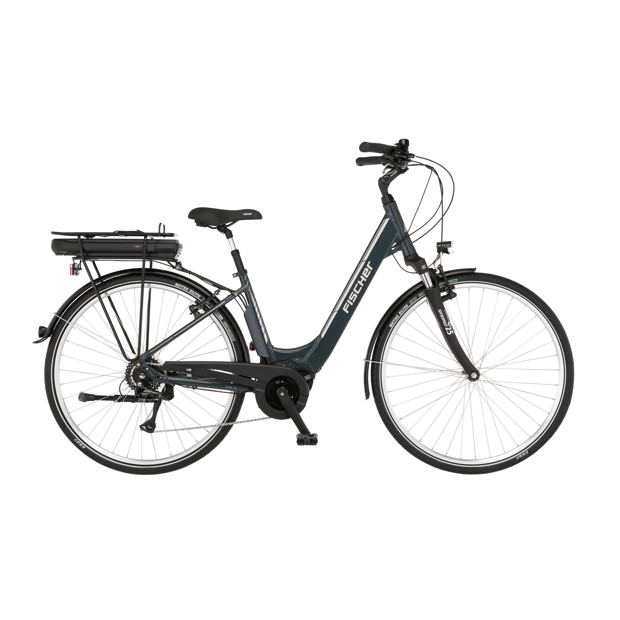 FISCHER E-Bike Pedelec City Cita 1.5, 418 Wh Akku, 28 Zoll - versch. Ausführungen
