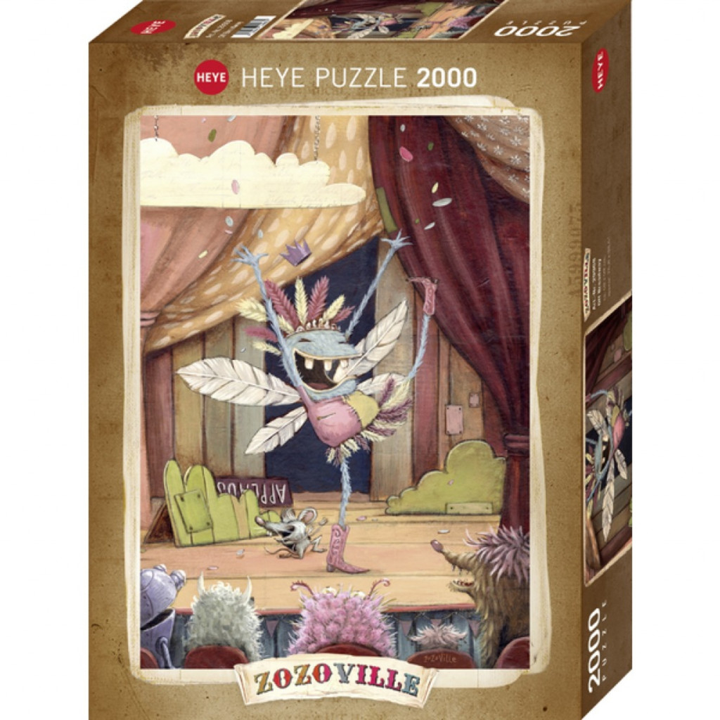 Puzzle - Zozoville -Broadway - 2000 Pièces