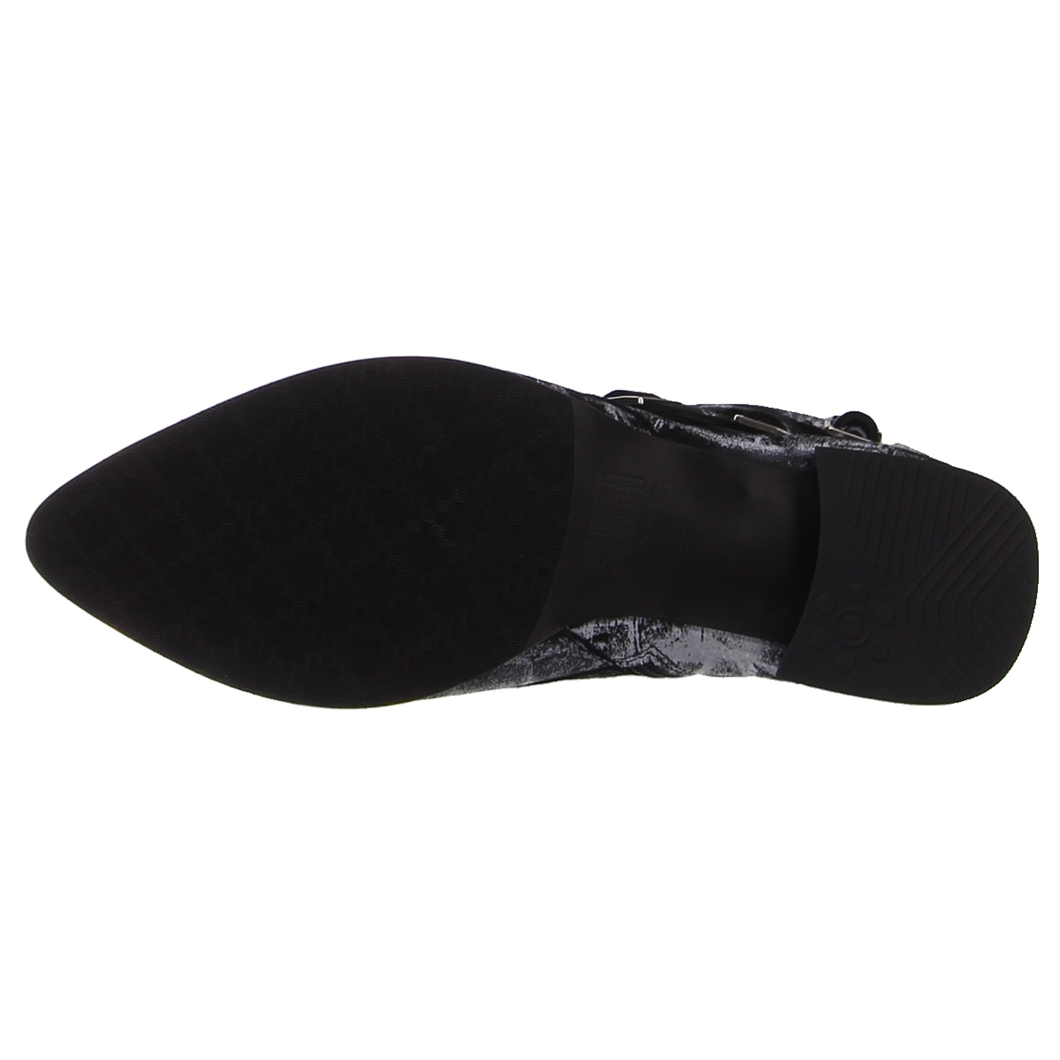 Simen Stiefelette schwarz/weiß schwarz