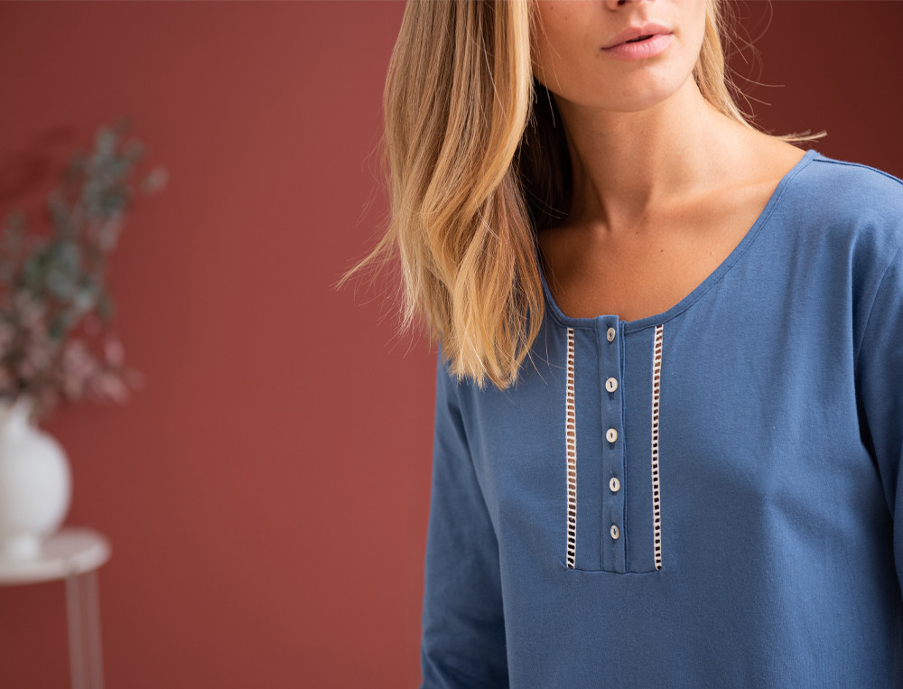 Pyjama femme-Jardin féérique