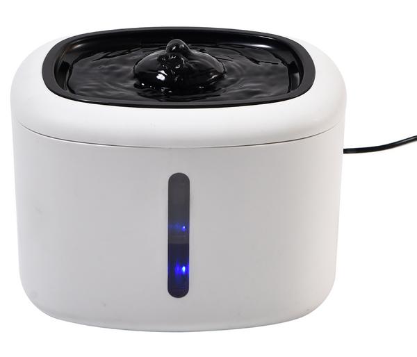Dehner Lieblinge Trinkbrunnen USB, weiß, 2,5