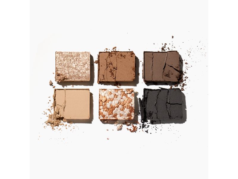 Catrice Lidschatten-Palette Tiny Treasures 010 Heat It Up Mini-Lidschattenpalette mit einer Mischung aus braunen, schwarzen und champagnerfarbenen Tönen
