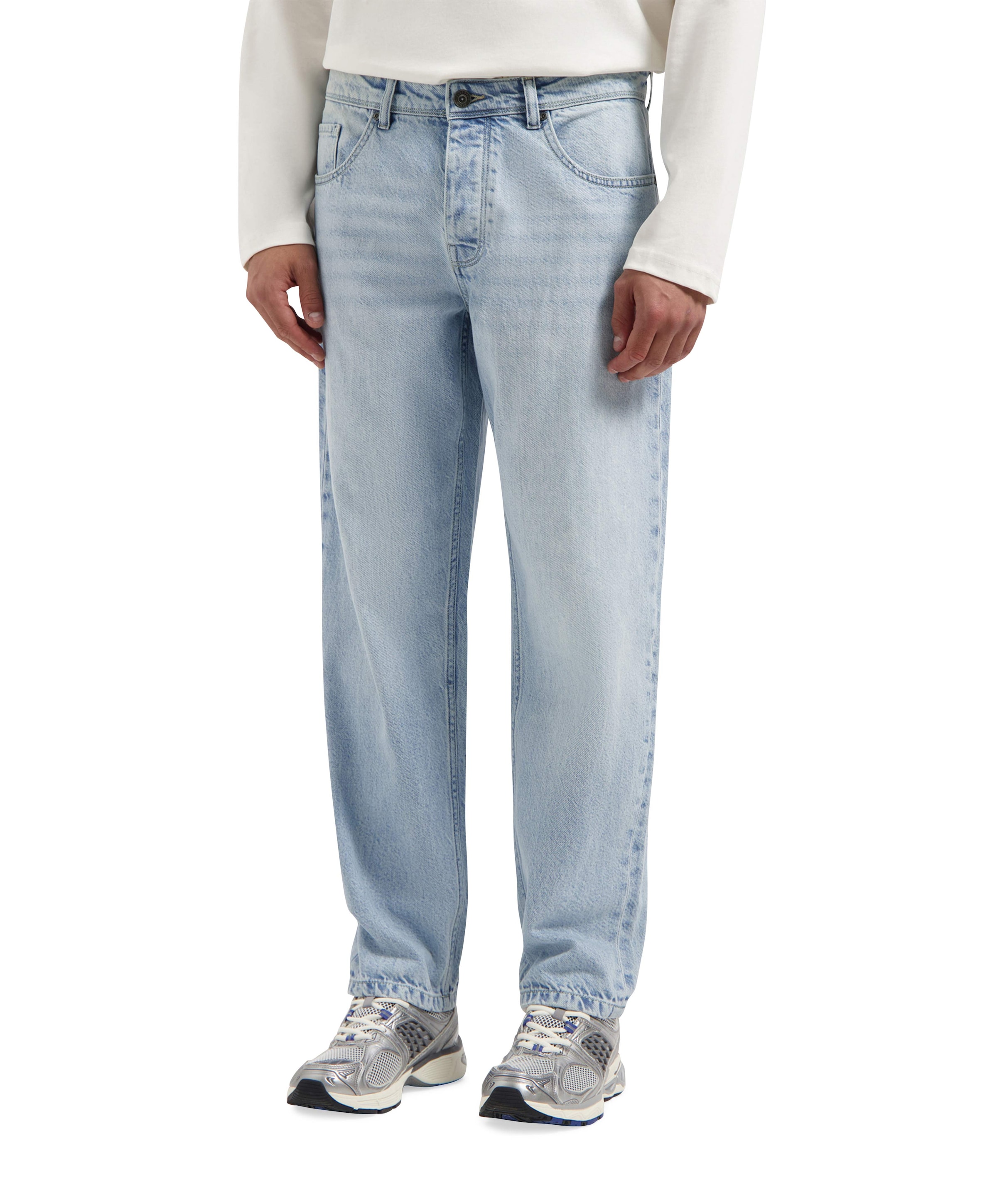 Pure Path The Aiden Loose Fit heren jeans blauw
