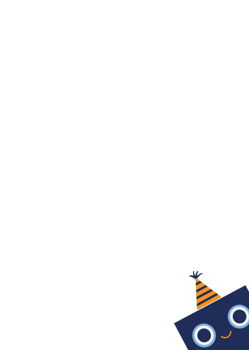 Verjaardagskaart | Greetz | Robot