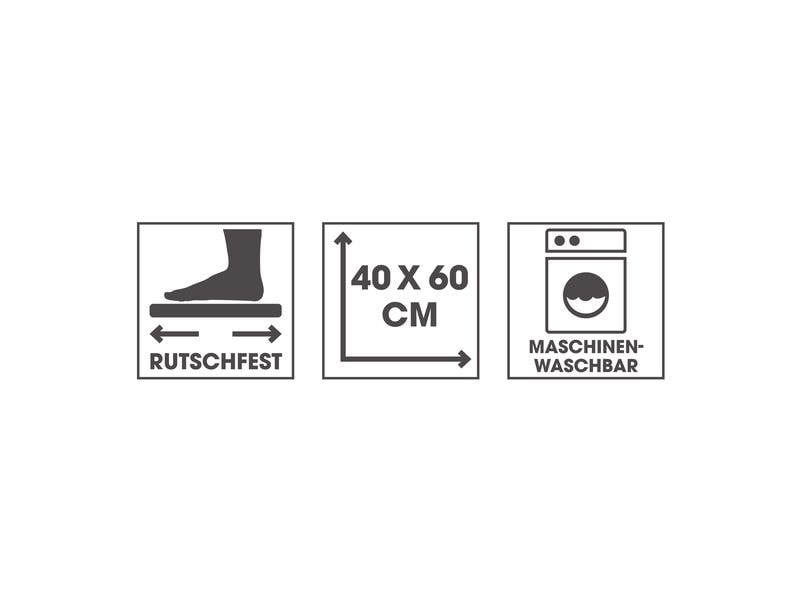 EASYmaxx Fussmatte Magic Step 60 cm x 40 cm Schmutzfangmatte