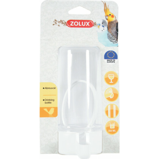 Abreuvoir transparent avec bec crochu Zolux pour oiseaux