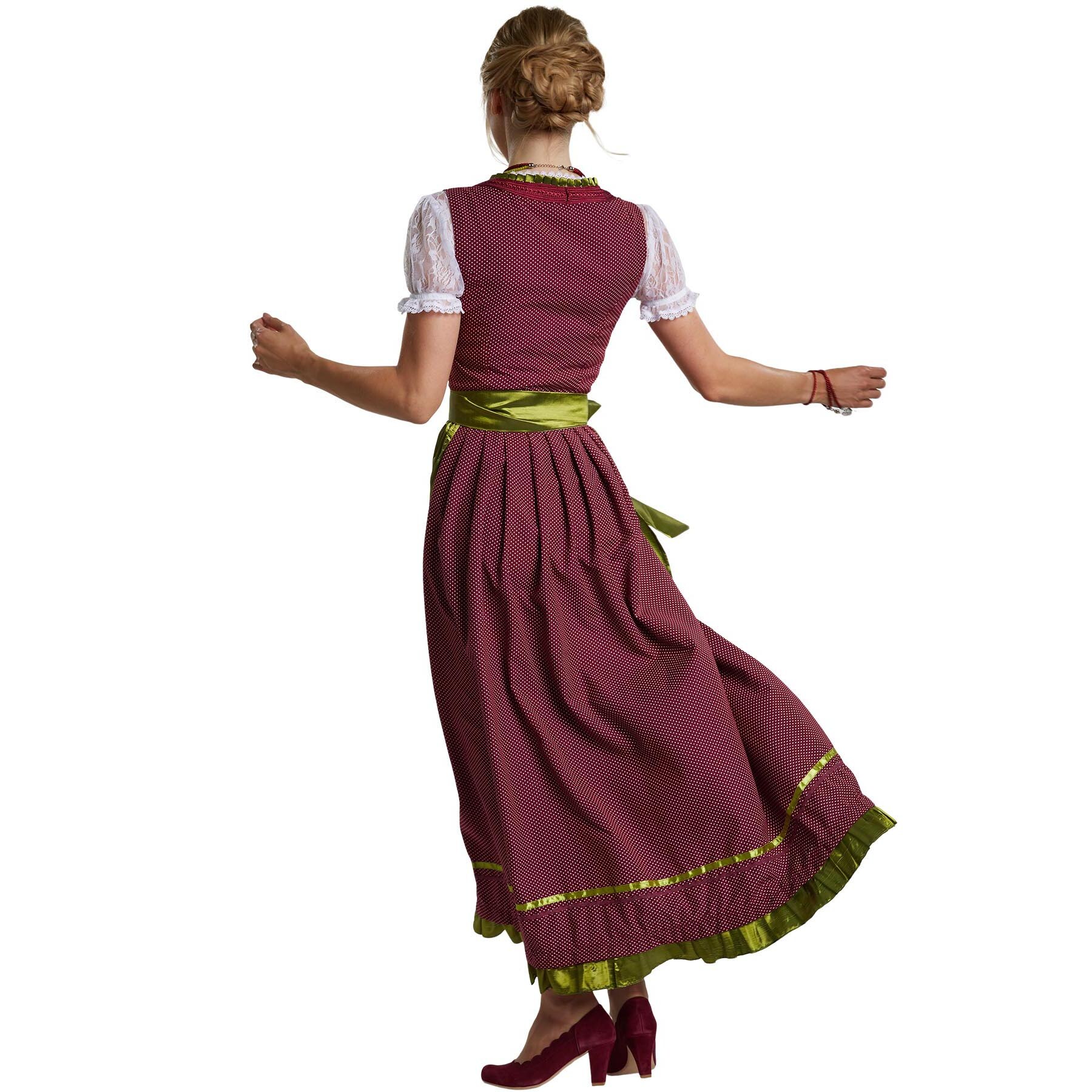 tectake® Frauenkostüm Maxi-Dirndl Ruhpolding Modell 2
