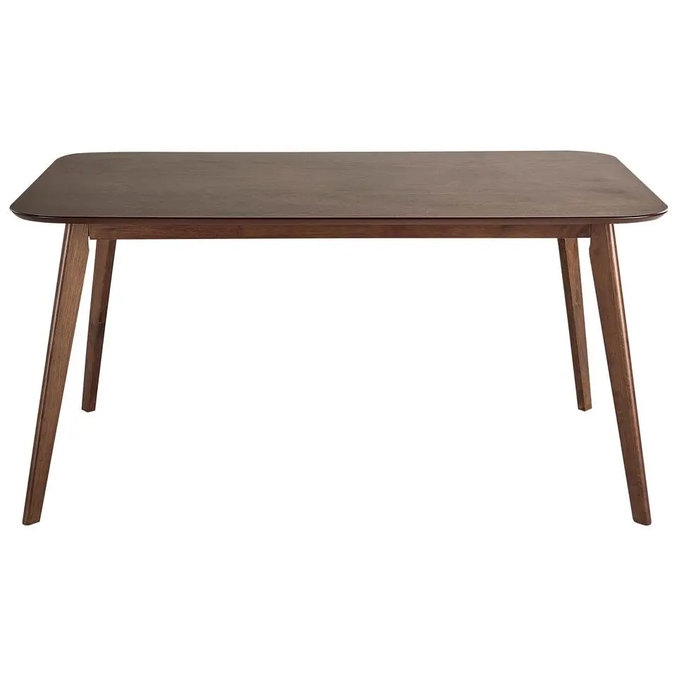 EPHRATA - Eettafel - Donkere houtkleur - 90 x 150 cm - MDF