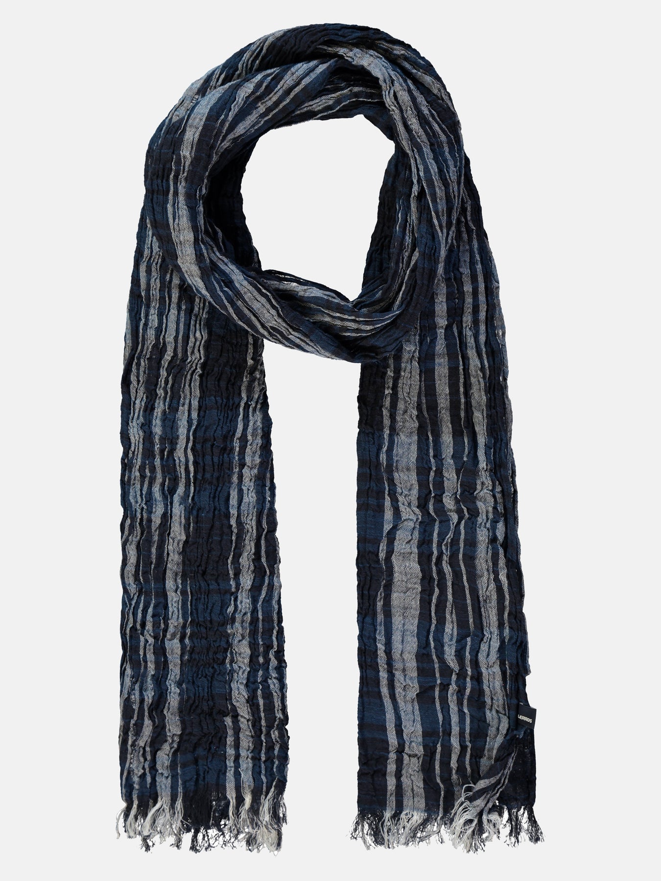 Schal mit Stripe-Check-Muster