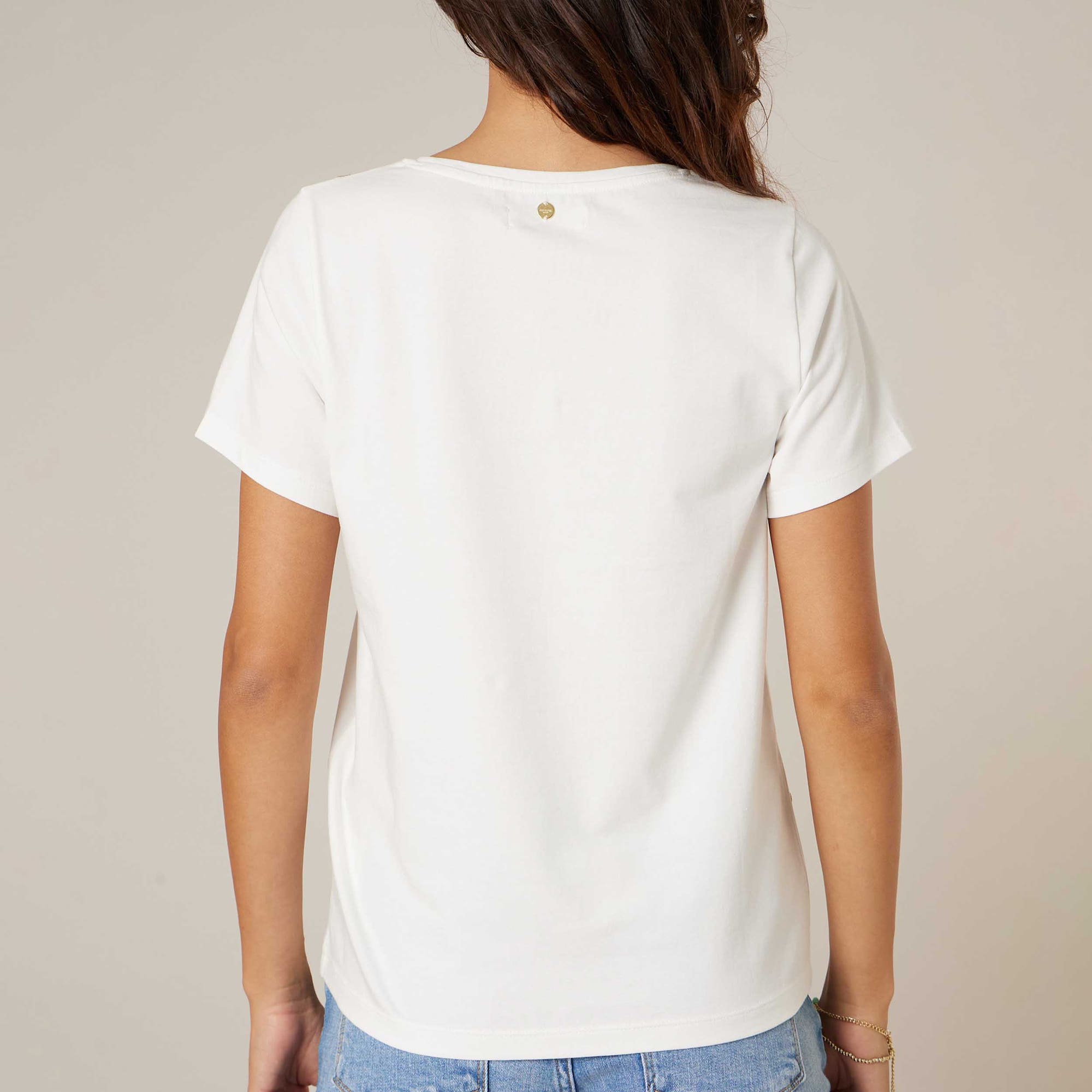 T-shirt Femme blanc