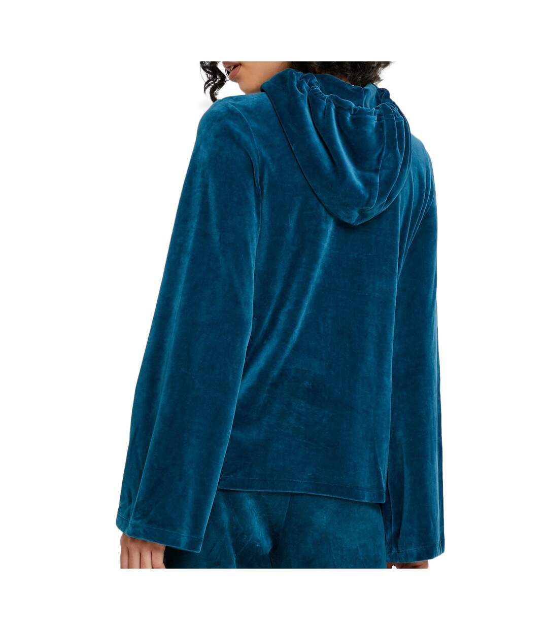 Sweat Bleu Canard Femme Adidas HOODIE