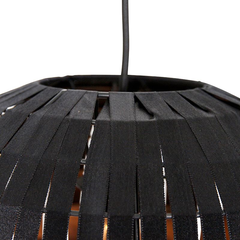 Moderne hanglamp zwart 30 cm - Zoë