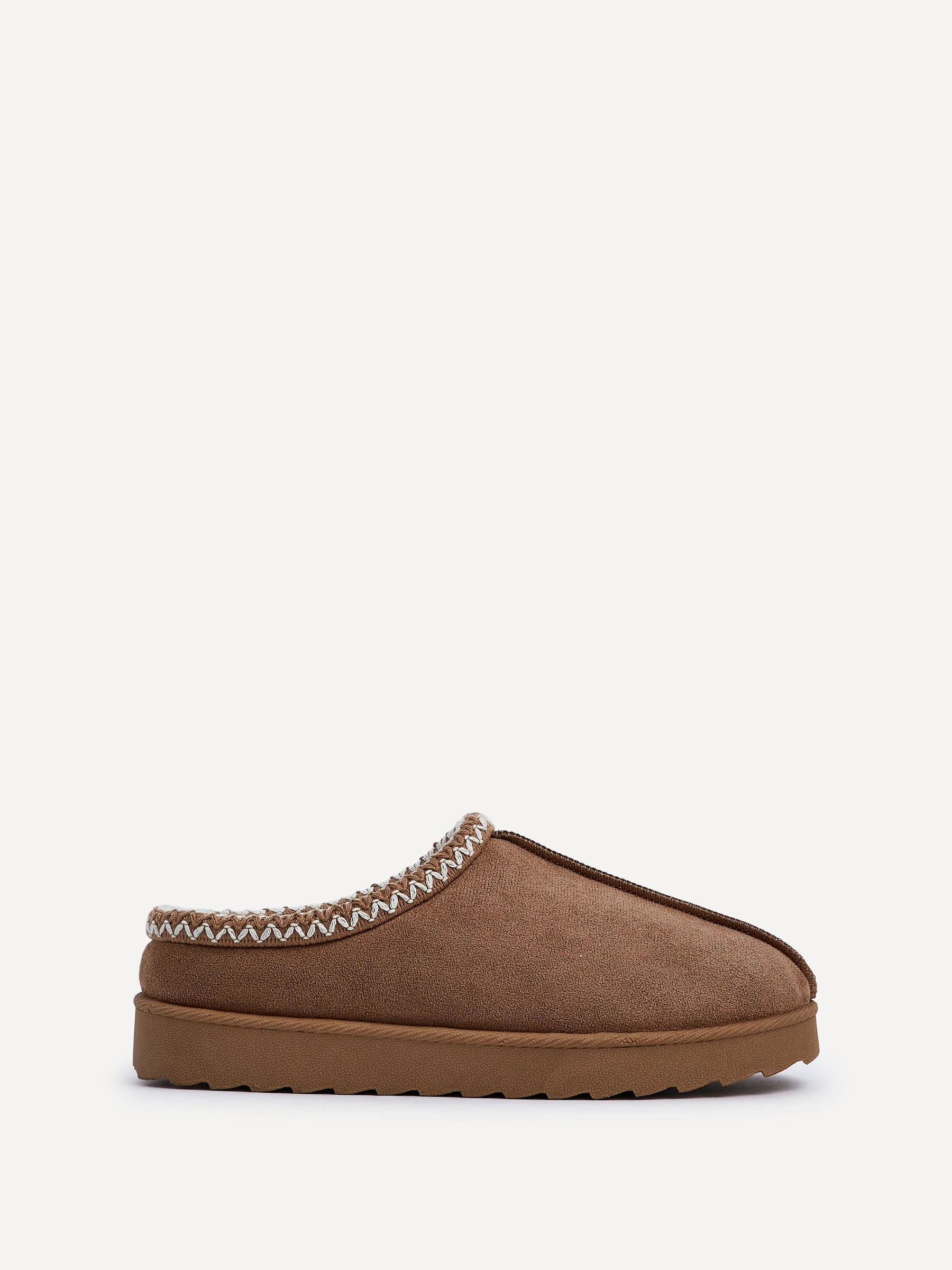 Bruin - Linzi Tana Faux Suede Slip-On Slippers