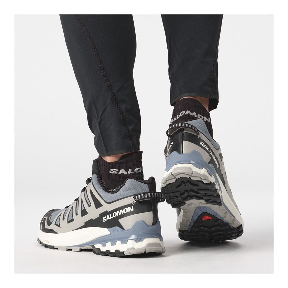 Salomon XA PRO 3D V9 GTX - Chaussures trail Homme flint stone/black/ghost gray