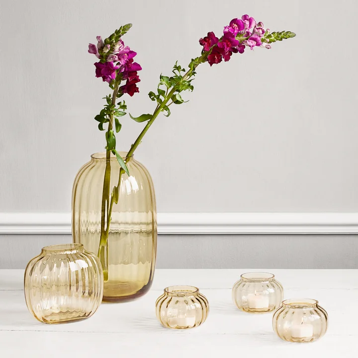 Holmegaard - Primula Vase H 25,5 cm, klar