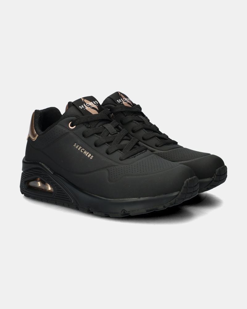 Skechers Uno Lage sneakers  - zwart