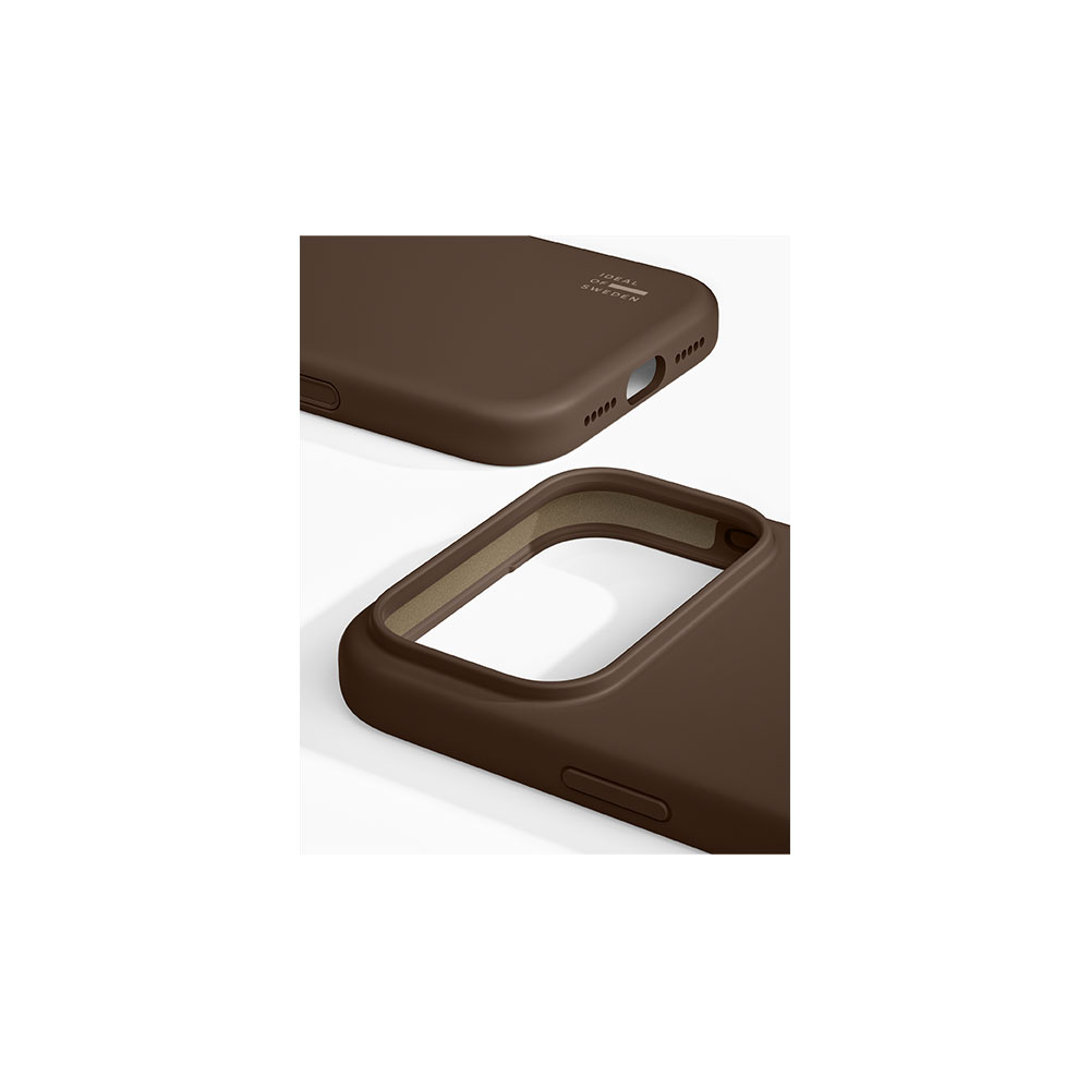 iPhone 17 Pro MagSafe Silikon Hülle Case Recycled (IDSICMS-I2561P-562) - Mocha Mousse