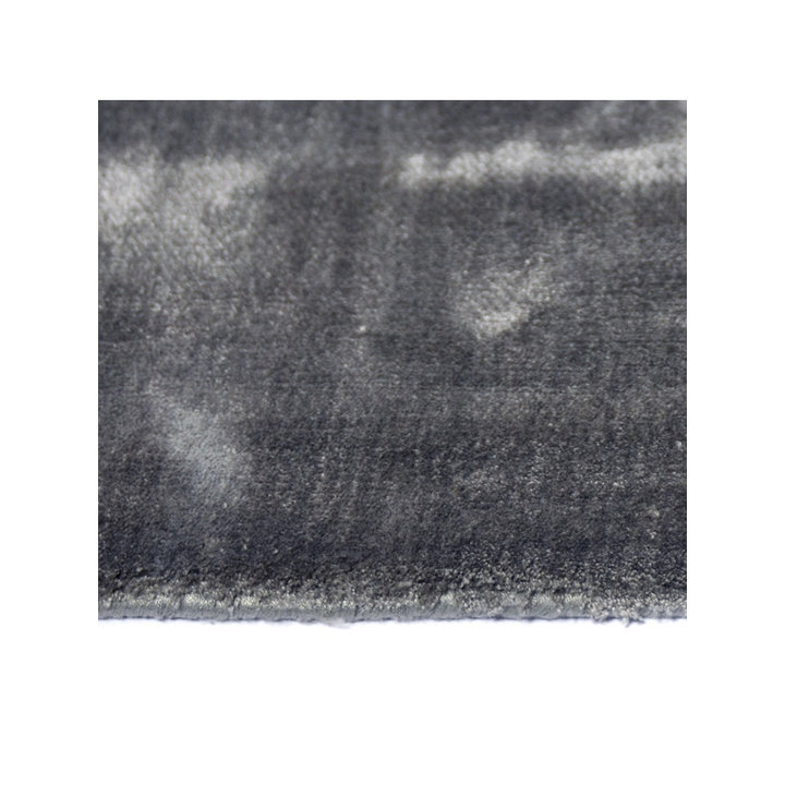 Viscose vloerkleed - Frederique Grijs | Zijdezacht