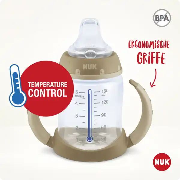 First Choice Trinklernflasche Night, grün, 6-18 Monate