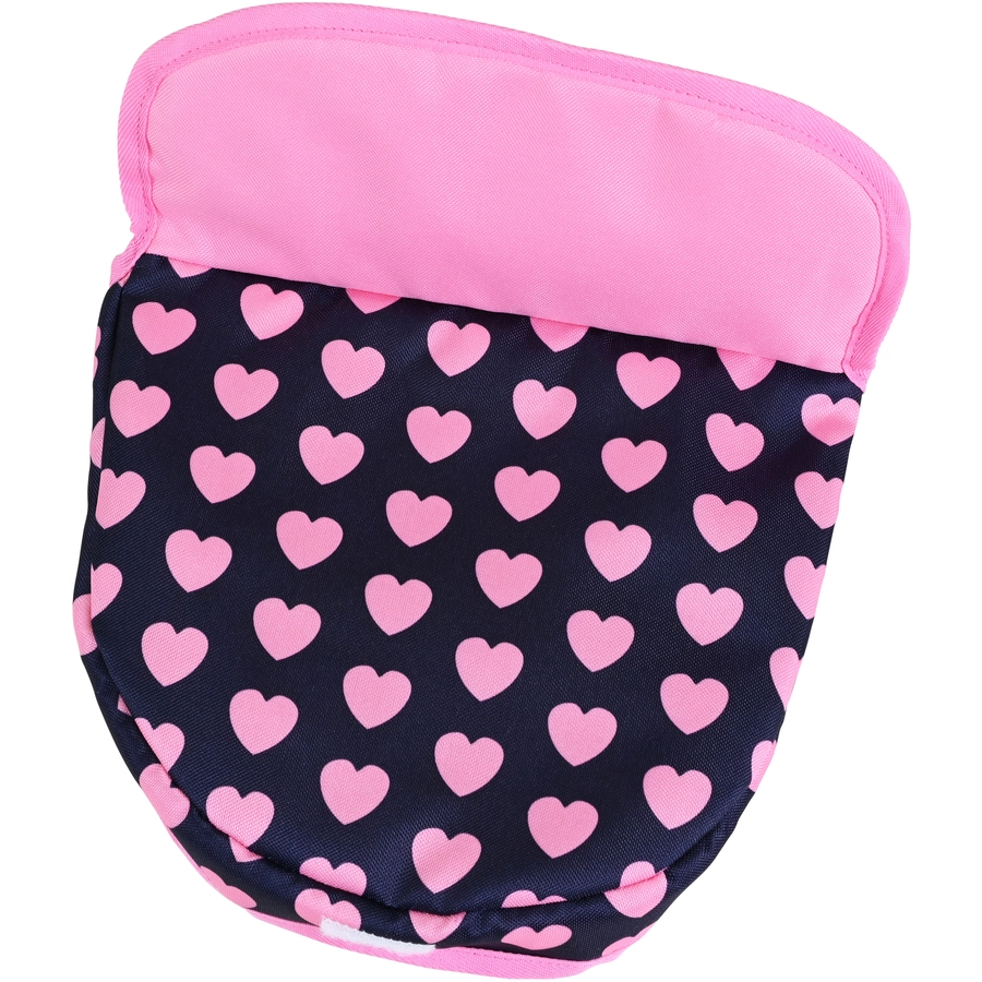 knorr toys® Puppenwagen Boonk - Pink Hearts blau