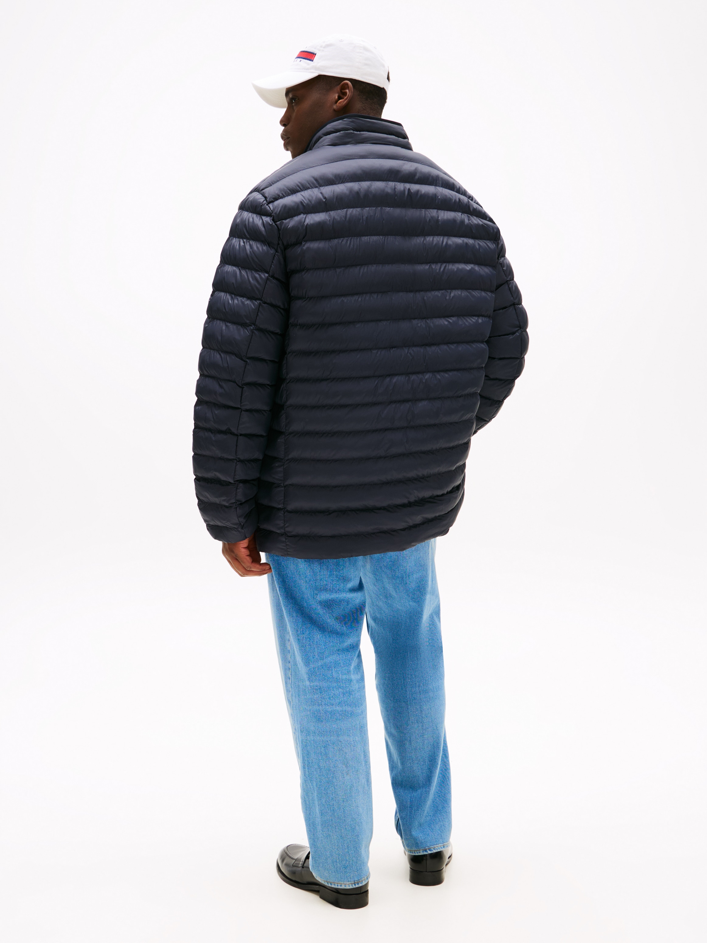 Tommy Hilfiger Big & Tall Steppjacke »BT-CORE PACKABLE RECYCLED JKT-B« ohne Kapuze Daunenjacke, Übergangsjacke Grosse Grössen