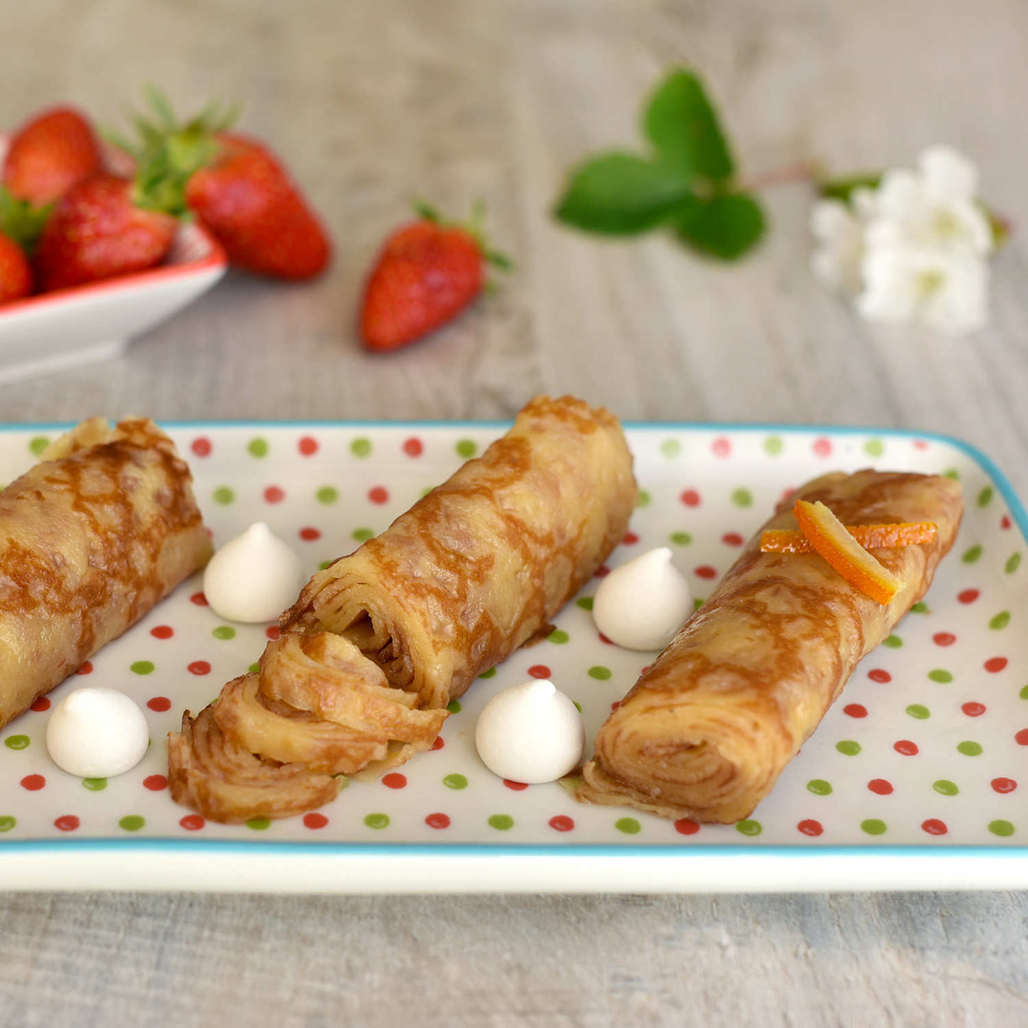 La crêpe Suzette à l'Armagnac