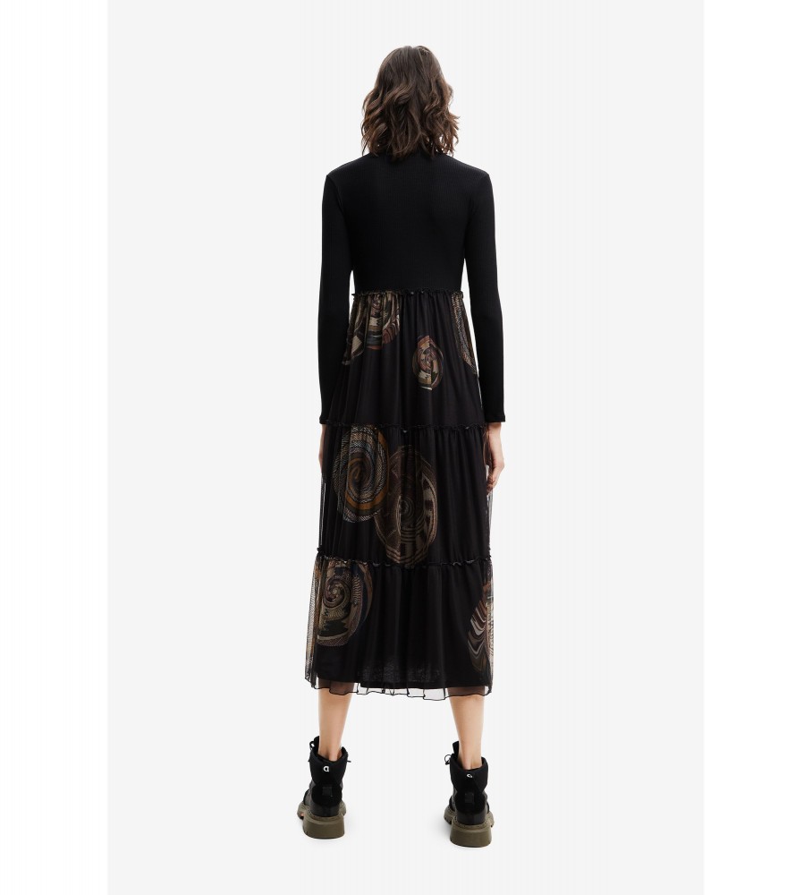 Vestido preto Desigual Gloria