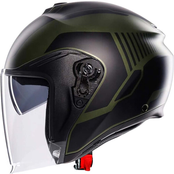 AGV - Casque Irides Sakai Kaki / Noir / Mat