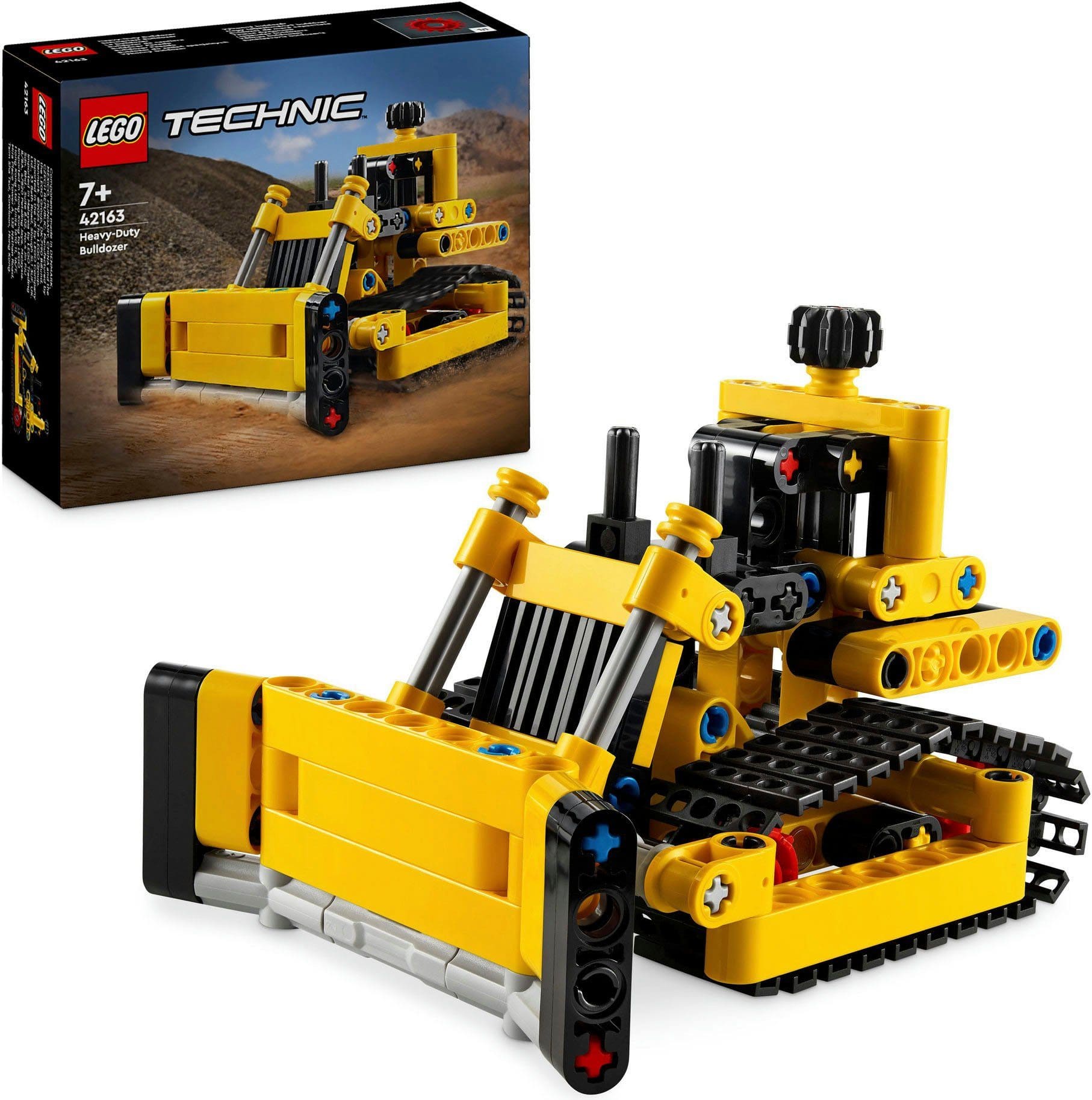 Lego Konstruktionsspielzeug - LEGO® Technic 42163 Schwerlast Bulldozer