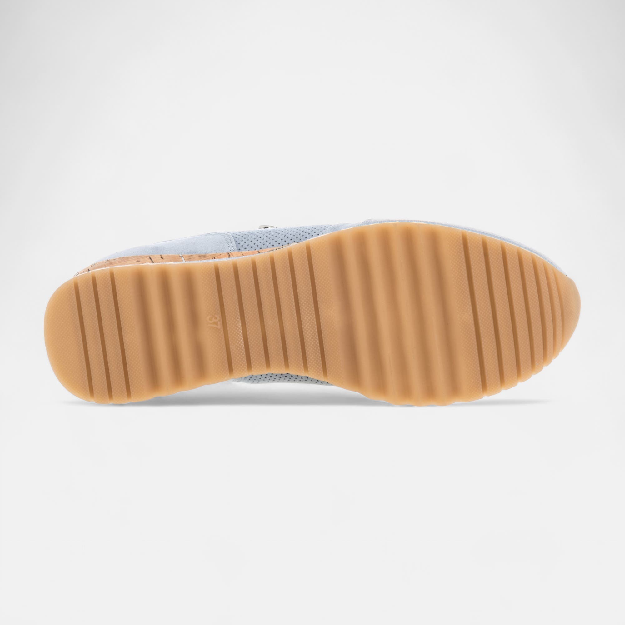 Baskets basses Femme bleu ciel