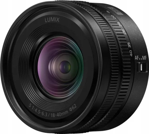 Panasonic LUMIX S 18-40mm F4.5-6.3, Zoomlinse, 8/7, 18 - 40 mm, L mount