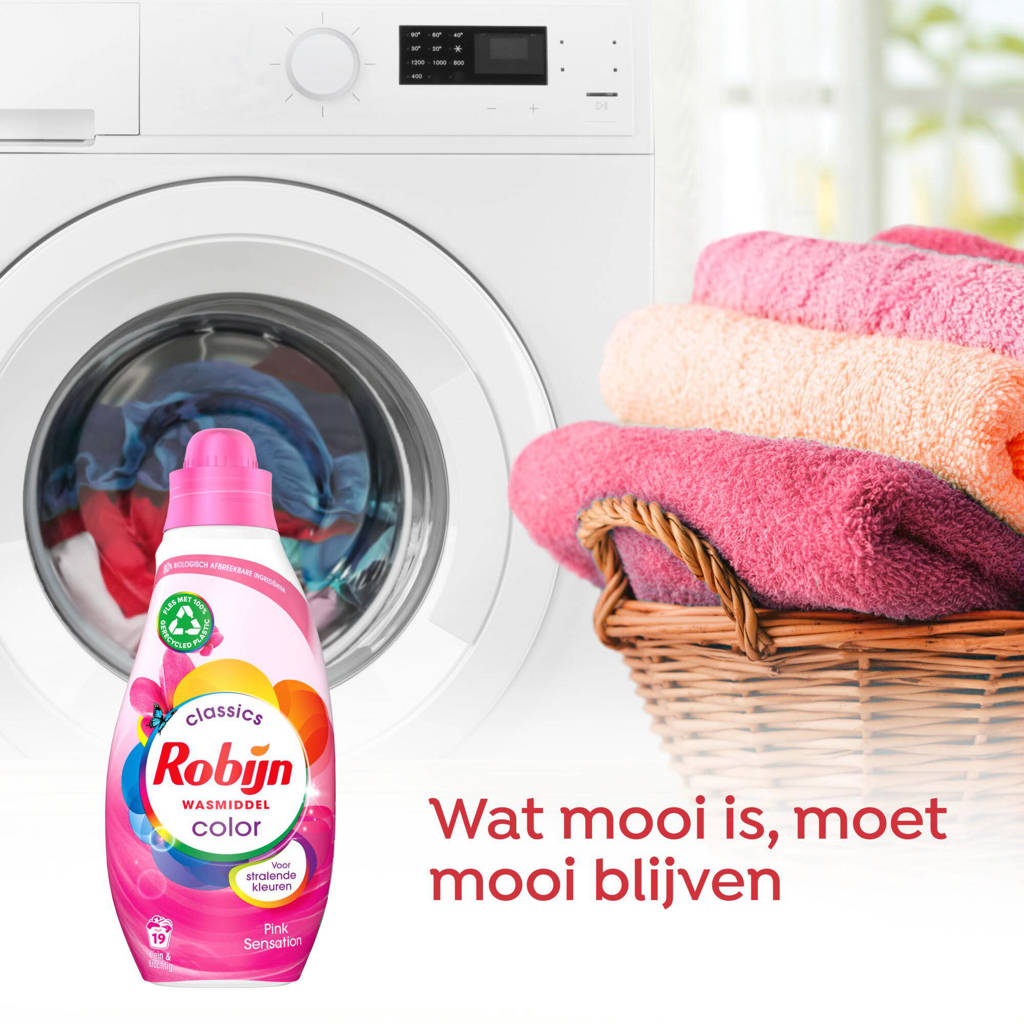 Supervloeibaar wasmiddel Color Pink Sensation - 8 x 19 wasbeurten - 152 wasbeurten