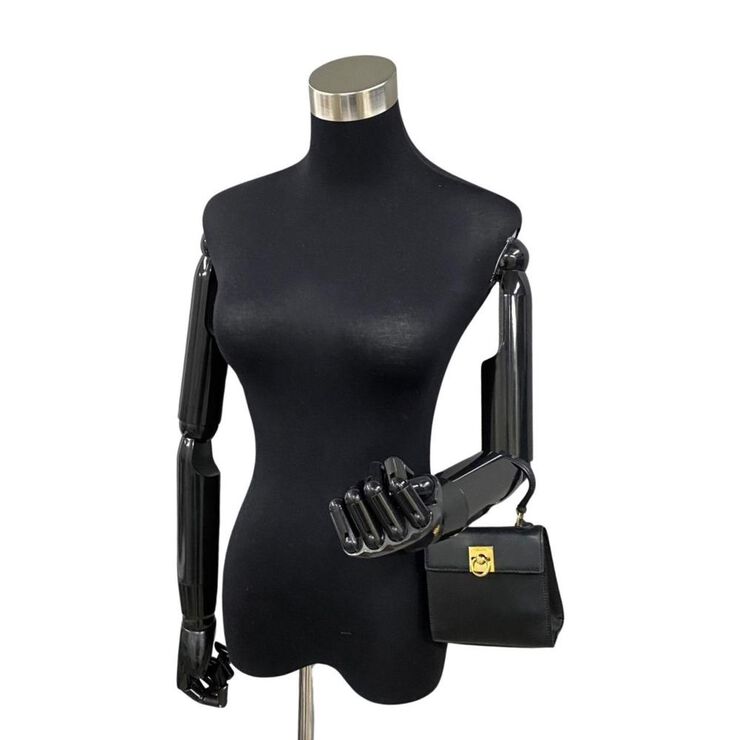 Celine Vintage Celine Handbag Black