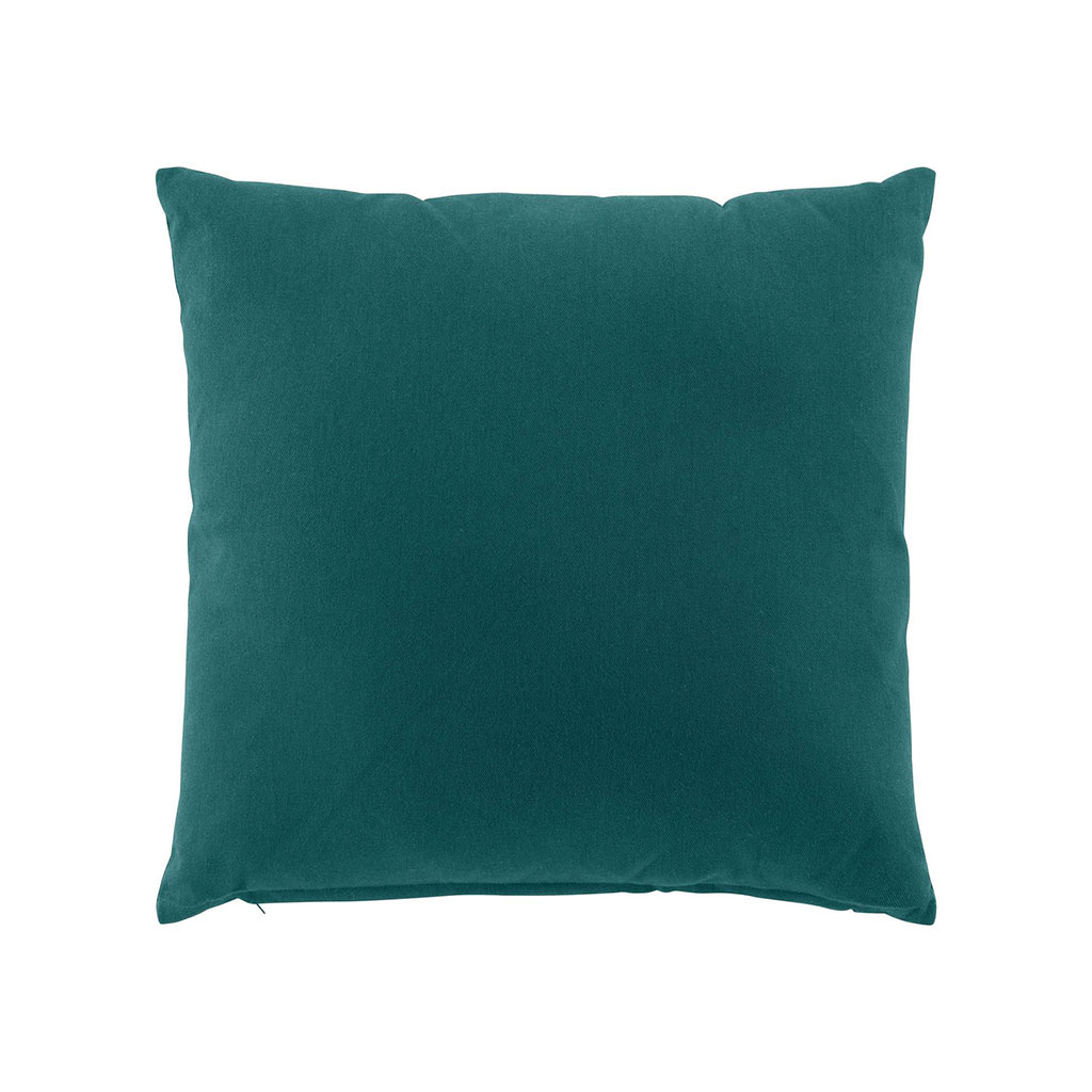 Coussin TWILY bleu canard 45x45cm