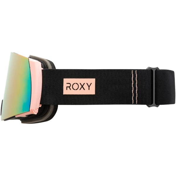 Masque de ski ROXY WILDLOVE BLACK/CLUX PINK ROSE ML S3