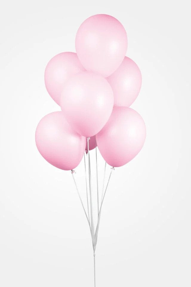 Roze Ballonnen Pastel Macaron 30cm 100st
