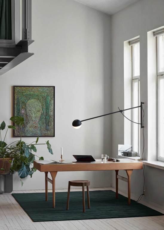 Northern Balancer wandlamp zwart