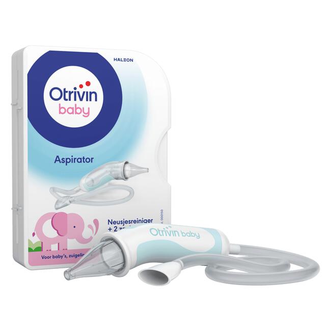 Otrivin Baby Aspirator Neusjesreiniger bij een Verstopte Neus