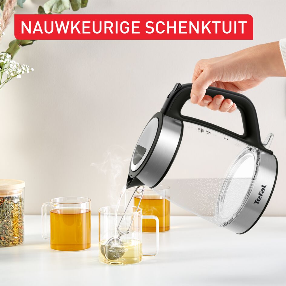 Glass Kettle KI6058 1,7L waterkoker