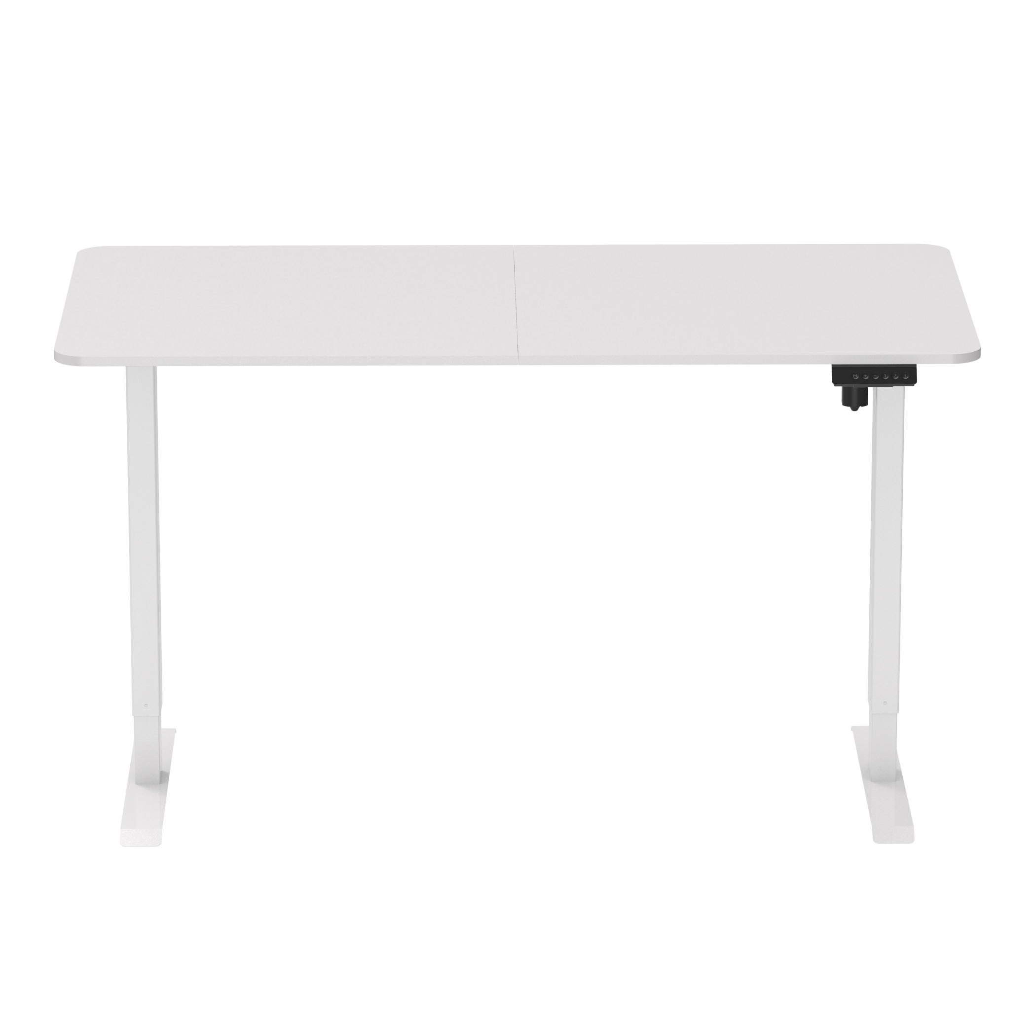Stehpult elektrisch BUDGET weiss 140 x 70 cm